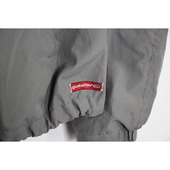 Vintage Quiksilver Mens Medium Y2K Skater Full Zip Lightweight Jacket B1018 - Picture 5 of 7
